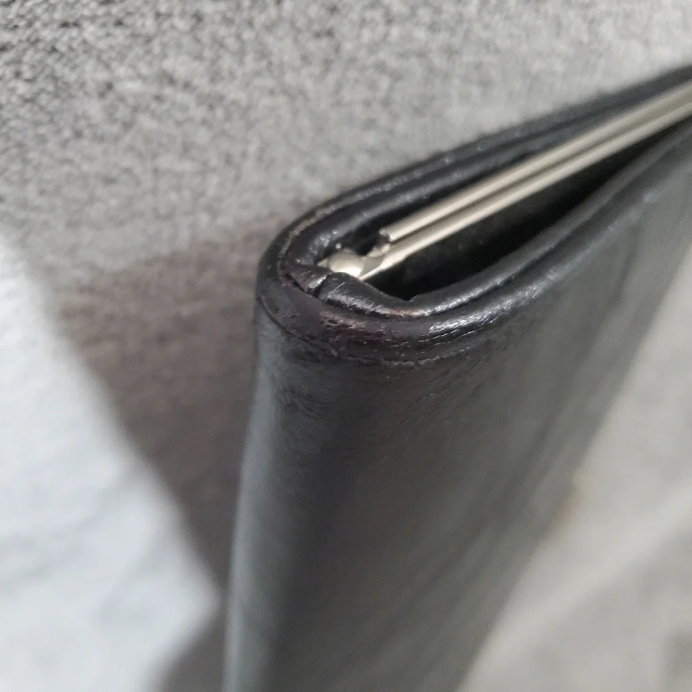 Style & Co Vegan Clutch Black - Picture 11 of 11